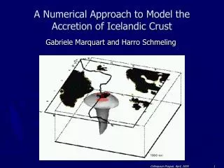 A Numerical Approach to Model the Accretion of Icelandic Crust