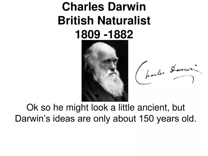 charles darwin british naturalist 1809 1882