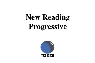 New Reading Progressive