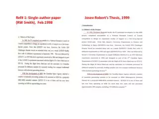 Ref# 1: Single-author paper (RW Smith), Feb.1998