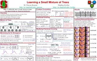 Learning a Small Mixture of Trees