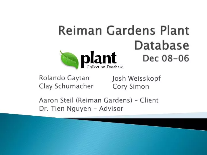 reiman gardens plant database dec 08 06