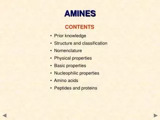 CONTENTS Prior knowledge Structure and classification Nomenclature