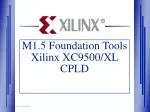 Comprehensive Guide to Xilinx Foundation Tools for CPLD Design and Programming - slide 1