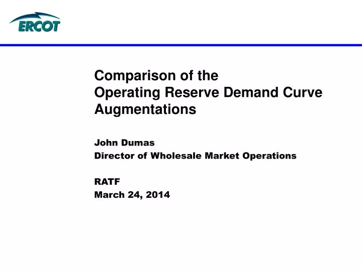 comparison of the operating reserve demand curve augmentations