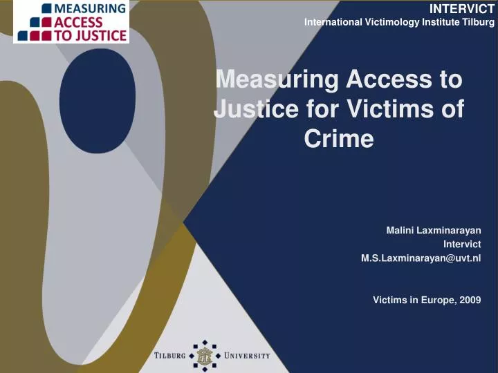 measuring access to justice for victims of crime
