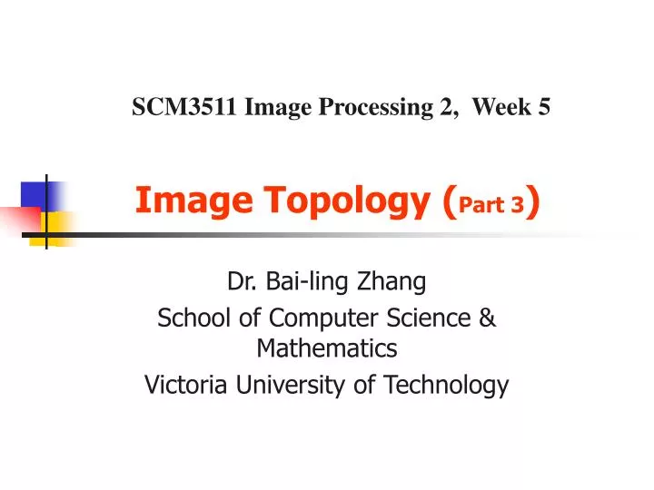 image topology part 3