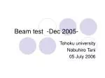 Optimization of Rotation Alignment in DSSD Systems: A Case Study from Tohoku University - slide 1