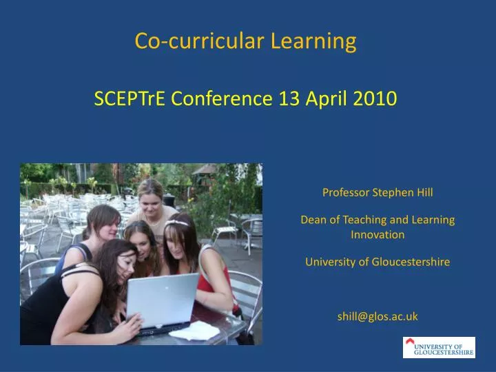 co curricular learning sceptre conference 13 april 2010