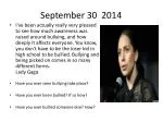 Raising Awareness: The Impact of Bullying on Everyone - slide 1