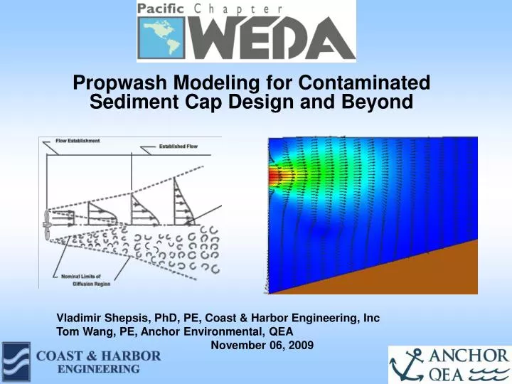 propwash modeling for contaminated sediment cap design and beyond