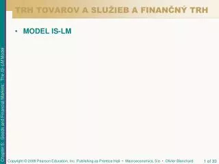 trh tovarov a slu ieb a finan n trh