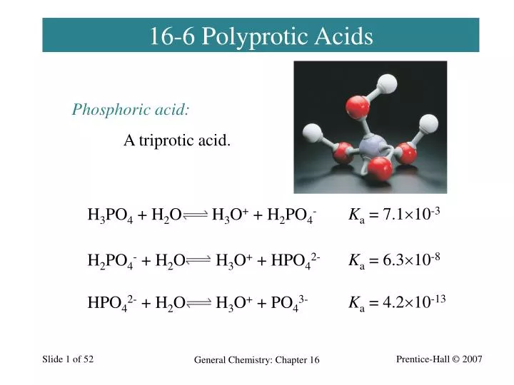 16 6 polyprotic acids