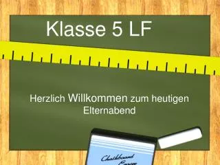 klasse 5 lf