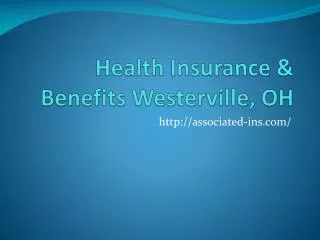 Health Insurance & Benefits Westerville, OH