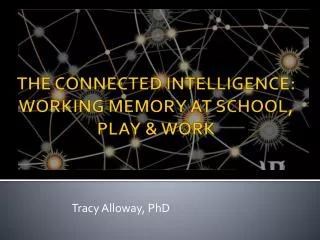 tracy alloway phd