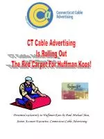 CT Cable Advertising Is Rolling Out The Red Carpet For Huffman Koos!