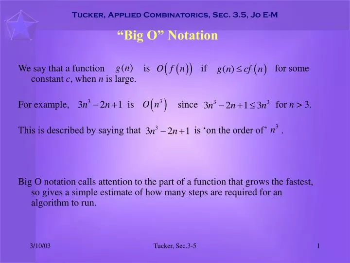 tucker applied combinatorics sec 3 5 jo e m