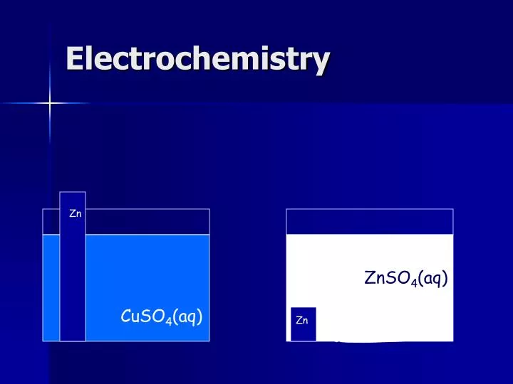 electrochemistry