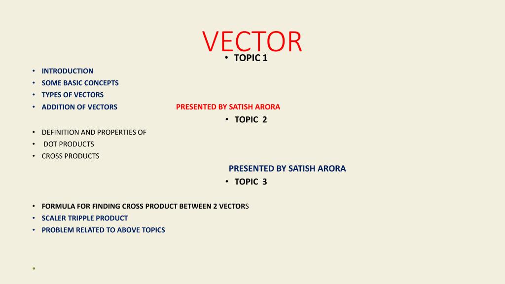PPT - VECTOR PowerPoint Presentation, free download - ID:6544553