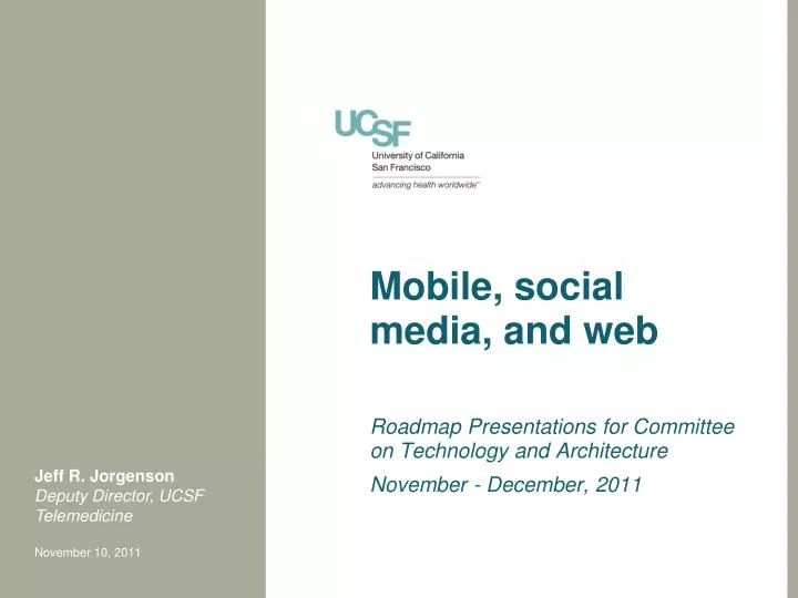 mobile social media and web
