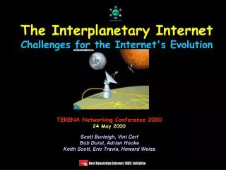 The Interplanetary Internet Challenges for the Internet's Evolution