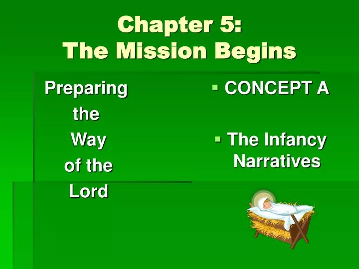 chapter 5 the mission begins