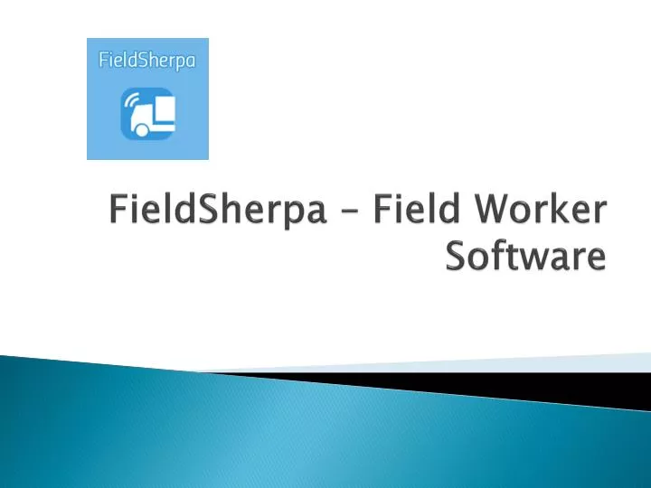 fieldsherpa field worker software