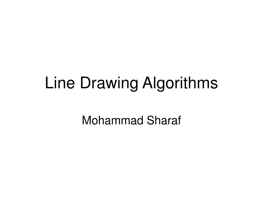 PPT - Line Drawing Algorithms PowerPoint Presentation, free download ...