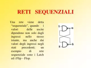 reti sequenziali