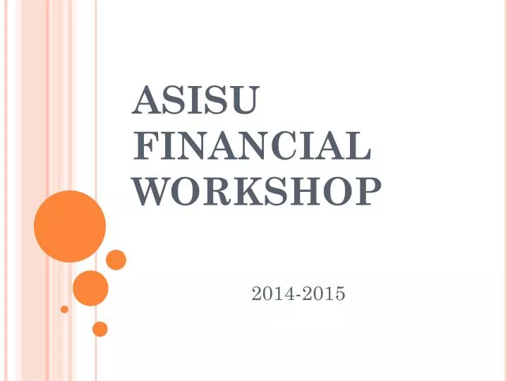 asisu financial workshop