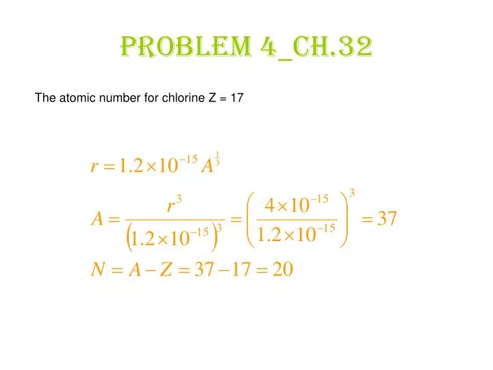 problem 4 ch 32