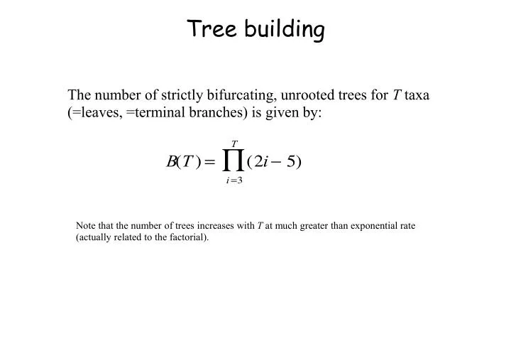 tree building