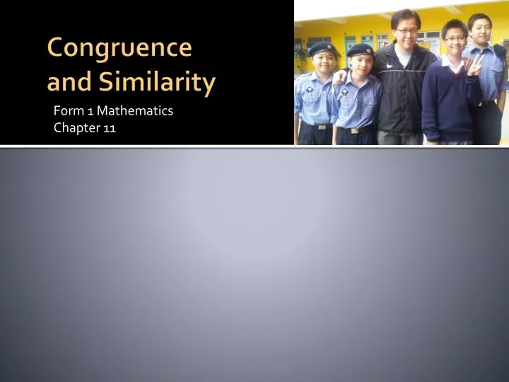 congruence and similarity