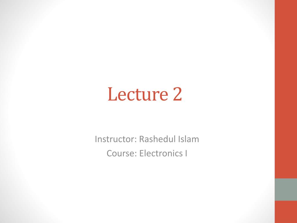 PPT - Lecture 2 PowerPoint Presentation, free download - ID:6545280