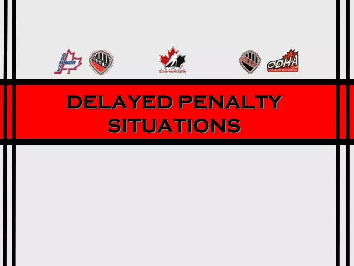 delayed penalty situations