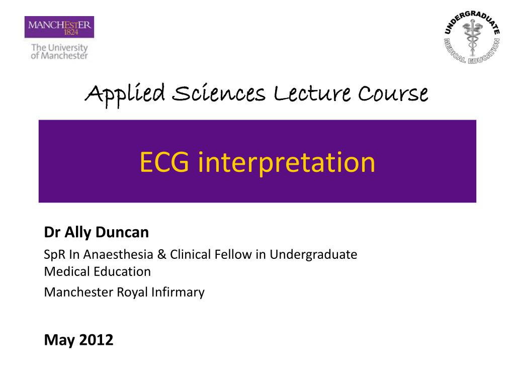 PPT - ECG interpretation PowerPoint Presentation, free download - ID ...