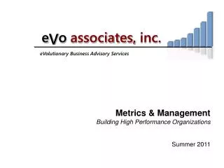 e V o associates, inc.