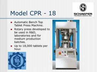 Model CPR - 18