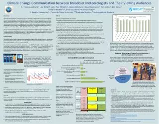 Climate Change Communication Between Broadcast Meteorologists and Their Viewing Audiences