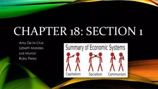 Chapter 18: Section 1