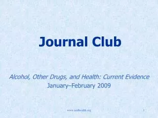 Journal Club