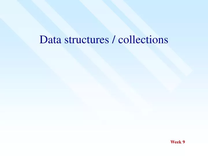 data structures collections