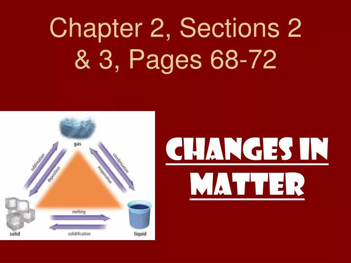 chapter 2 sections 2 3 pages 68 72