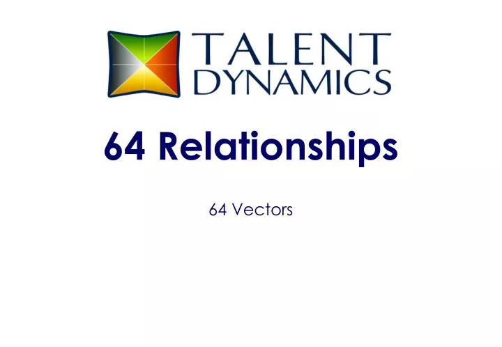 64 relationships