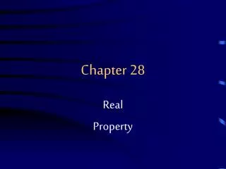 Chapter 28