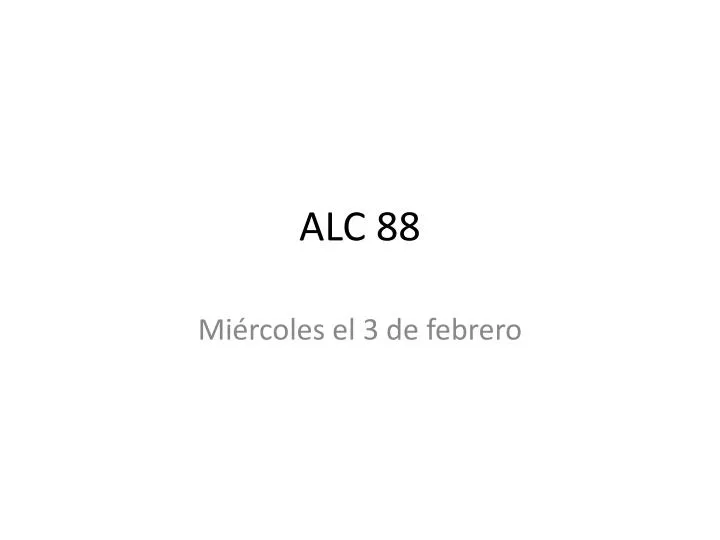 alc 88