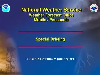 National Weather Service Weather Forecast Office Mobile / Pensacola