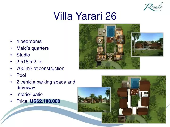 villa yarari 26