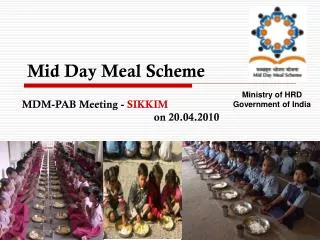 Mid Day Meal Scheme